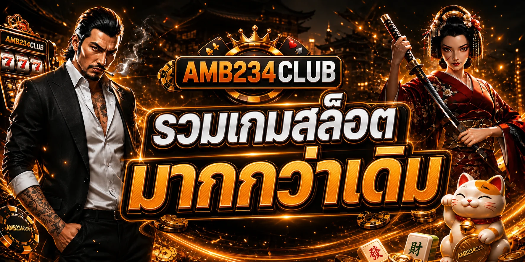 สล็อตออนไลน์ AMB234CLUB รวมเกมสล็อตมากกว่าเดิม